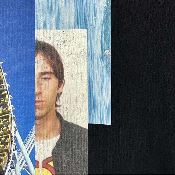 [sold] Raf Simons SS15 Black Rollercoaster Printed Sweatshirt ASO Rihanna sz S - Picture 5 of 15